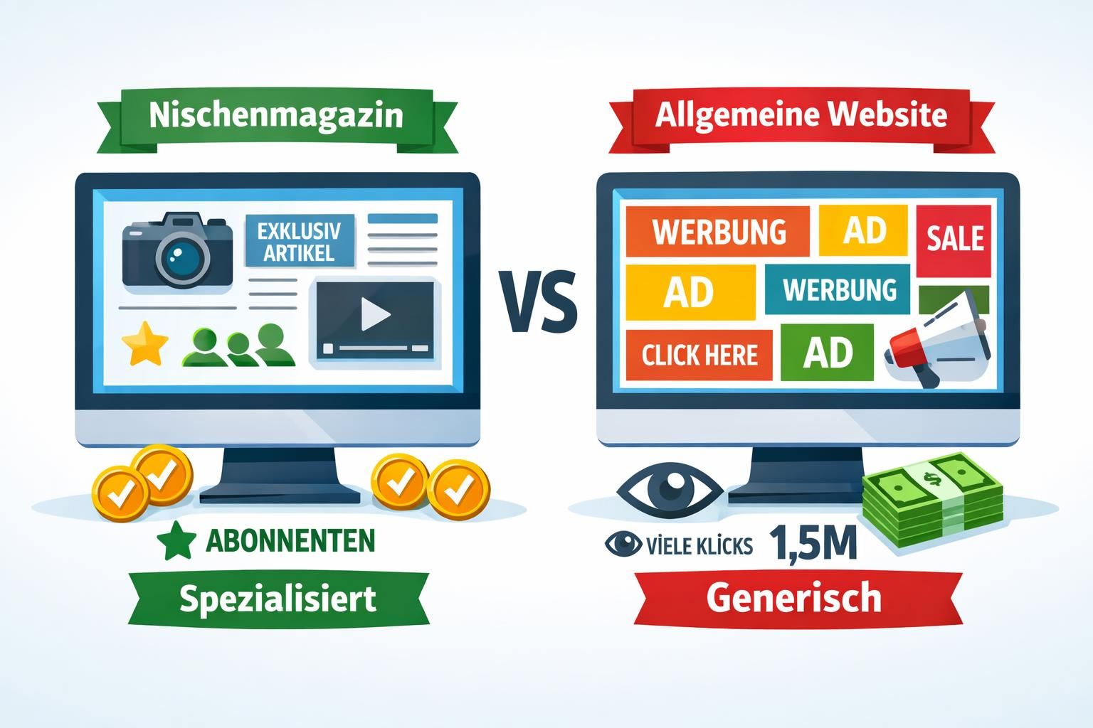 entdecken sie, warum spezialisierte medien-websites allgemein zugänglichen websites in der rentabilität überlegen sind und wie gezielte inhalte und zielgruppenansprache den unterschied machen.