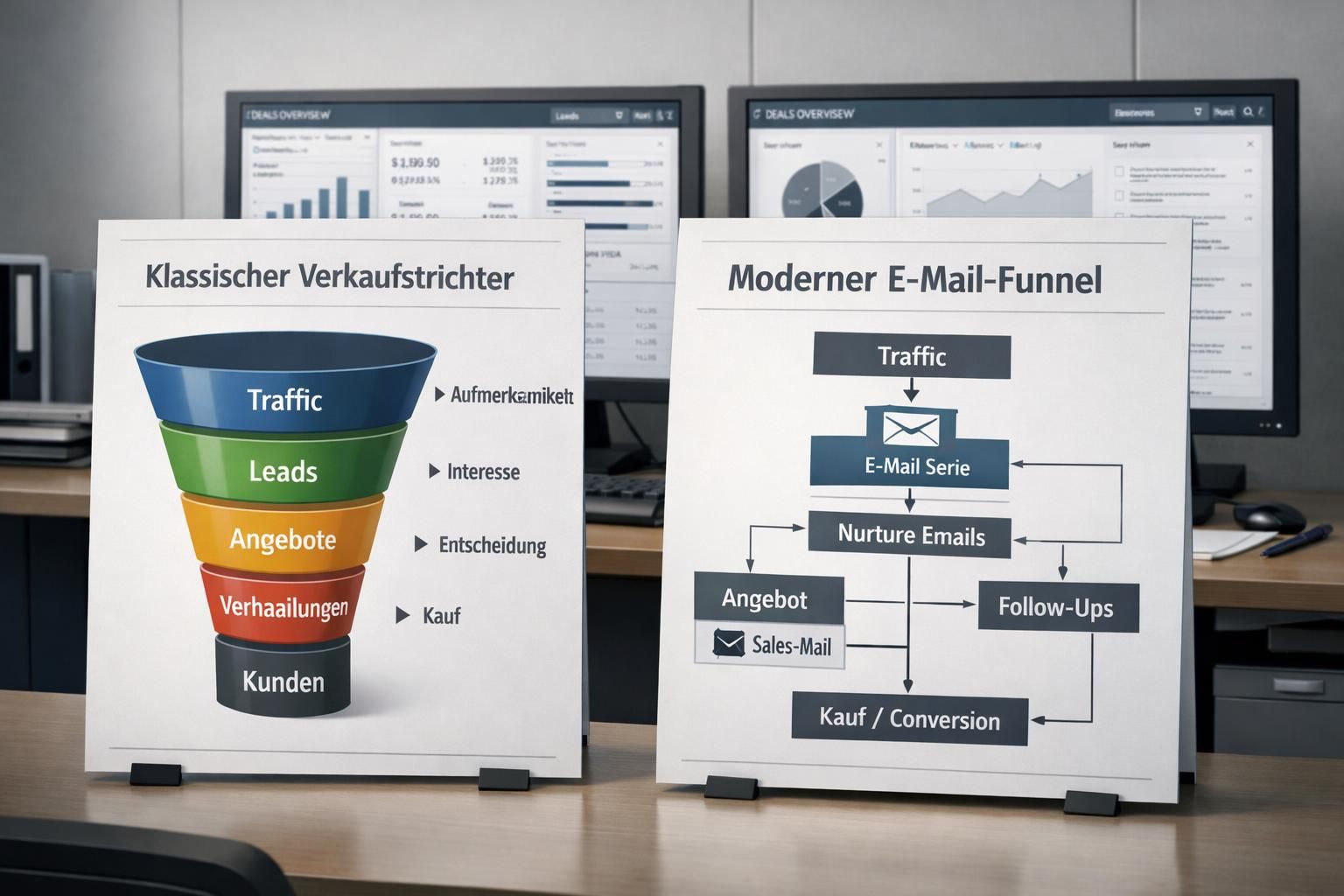 entdecken sie, warum e-mail-funnels in der heutigen marketingstrategie klassiche verkaufstrichter übertreffen und wie sie gezielter kunden ansprechen und den umsatz steigern können.