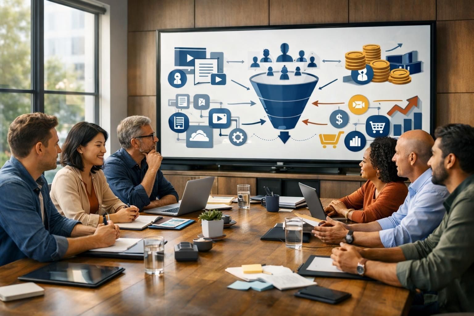 erfahren sie, wie inhalte, akquisition und monetarisierung effektiv in einer einheitlichen strategie kombiniert werden können, um nachhaltigen geschäftserfolg zu erzielen.