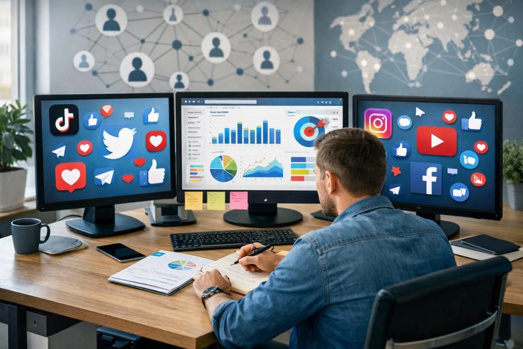 erfahren sie, wie sie social-media-plattformen effektiv als mittel zur steigerung ihrer sichtbarkeit nutzen können, anstatt sie nur als verkaufskanal zu sehen.