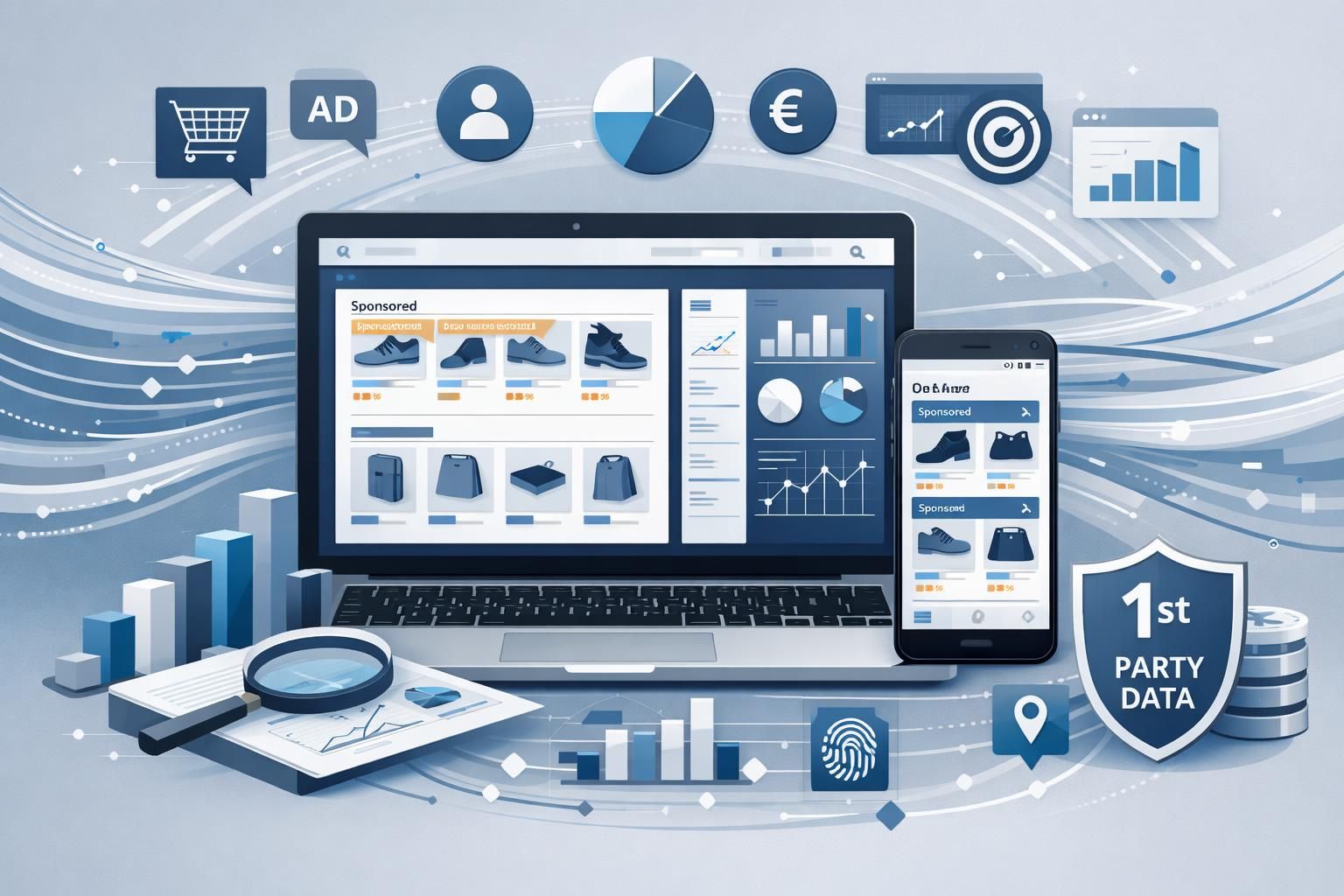 entdecken sie, wie retail media e-commerce-plattformen in leistungsstarke werbeökosysteme verwandelt, um personalisierte werbung und umsatzsteigerung zu ermöglichen.