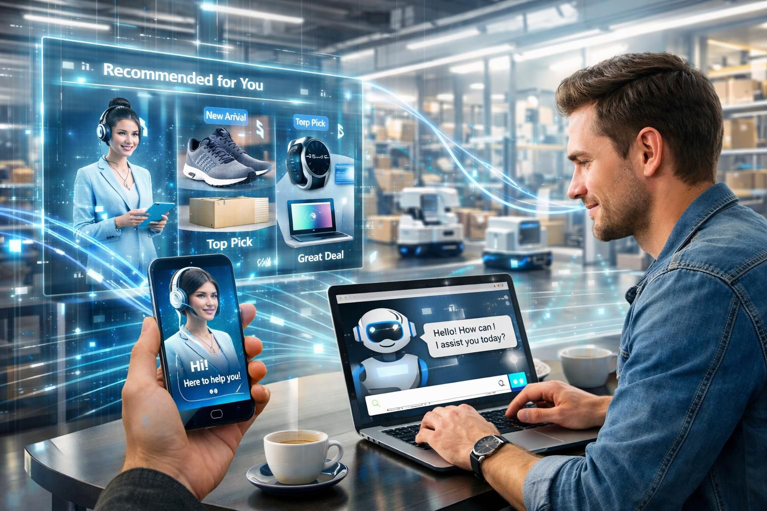 entdecken sie, wie ki-agenten die customer journey im e-commerce revolutionieren, indem sie personalisierte erlebnisse schaffen, den kundenservice verbessern und kaufentscheidungen optimieren.