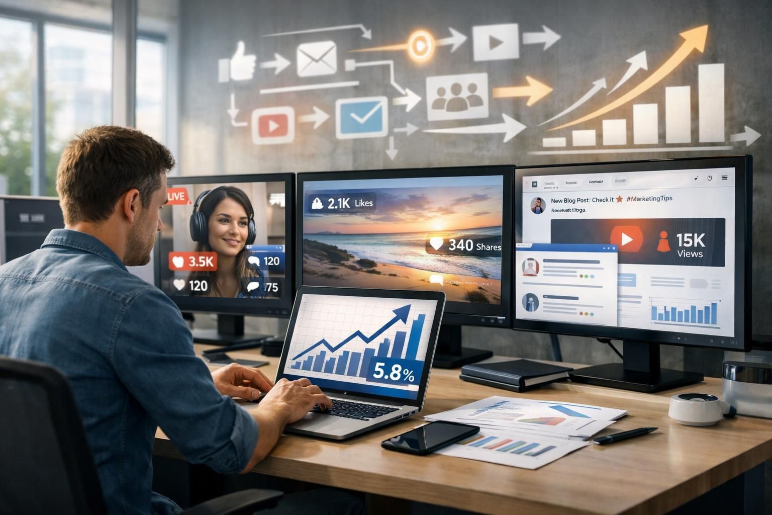 erfahren sie, wie sie social content effektiv in qualifizierten und verwertbaren traffic umwandeln können, um ihre online-präsenz zu steigern und wertvolle besucher zu gewinnen.