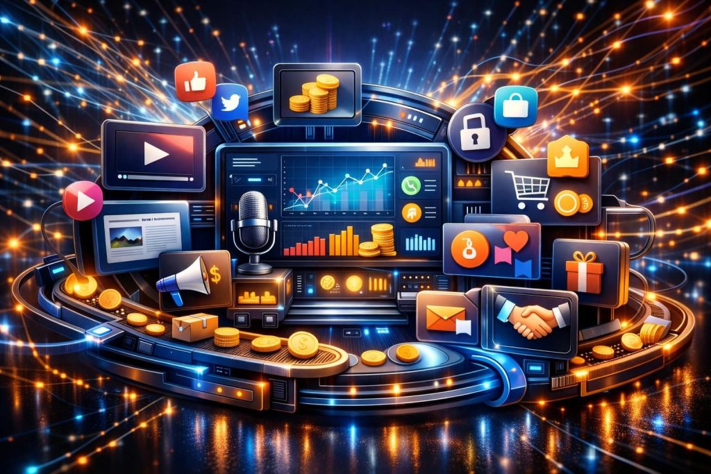 erfahren sie, wie sie ihr content-ökosystem strategisch gestalten und optimieren, um mehrere einnahmequellen zu schaffen und nachhaltiges wachstum zu erzielen.